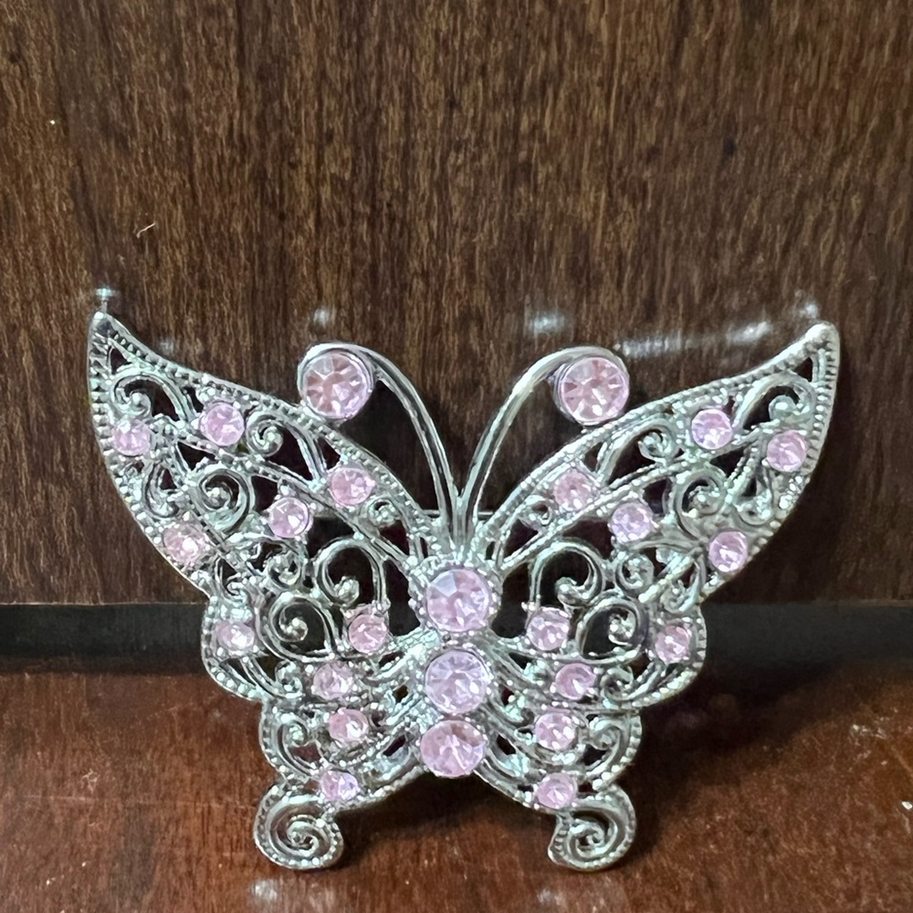Beautiful one of a kind butterfly pin